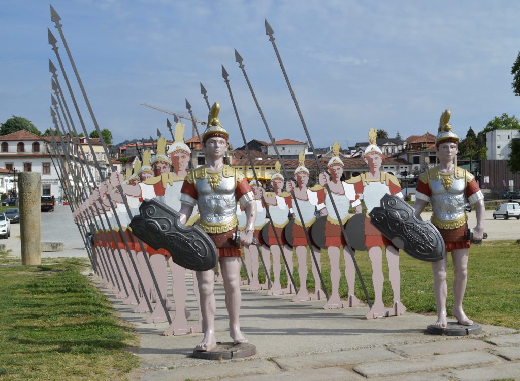 Pont de Lima Bridge - Roman legionaires