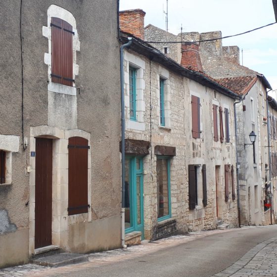One of Chauvigny's charming old streets