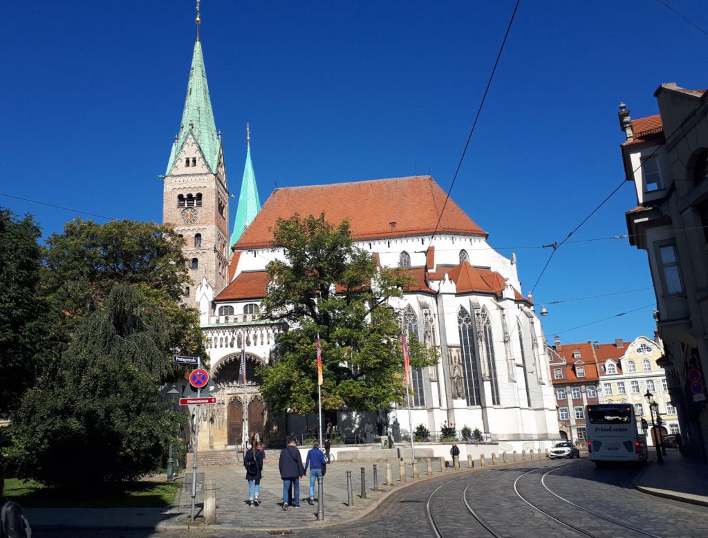 The 11th century Dom Unserer Lieben Frau and look at that blue sky!