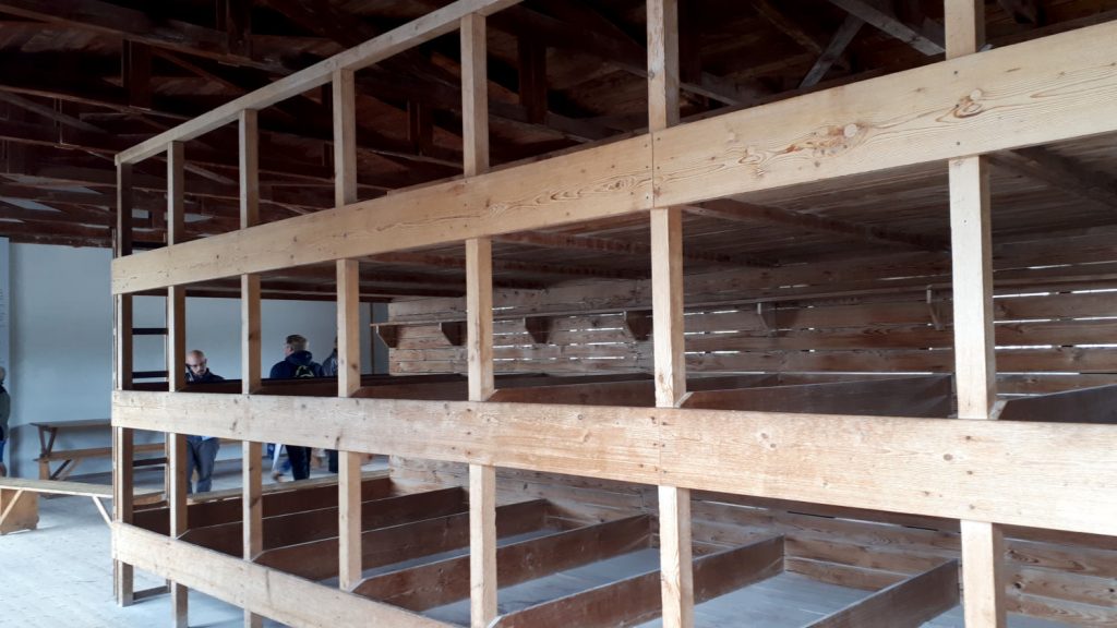 Reconstruction of the 3 high joined bunk beds