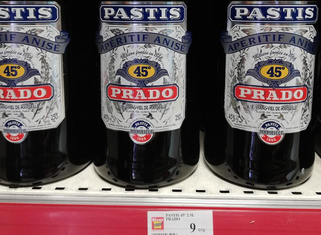 Andorra - 2.5l of Pastis for less than 10euro