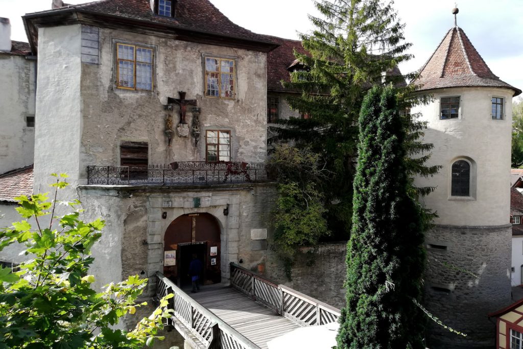 Meersburg old castle upper town