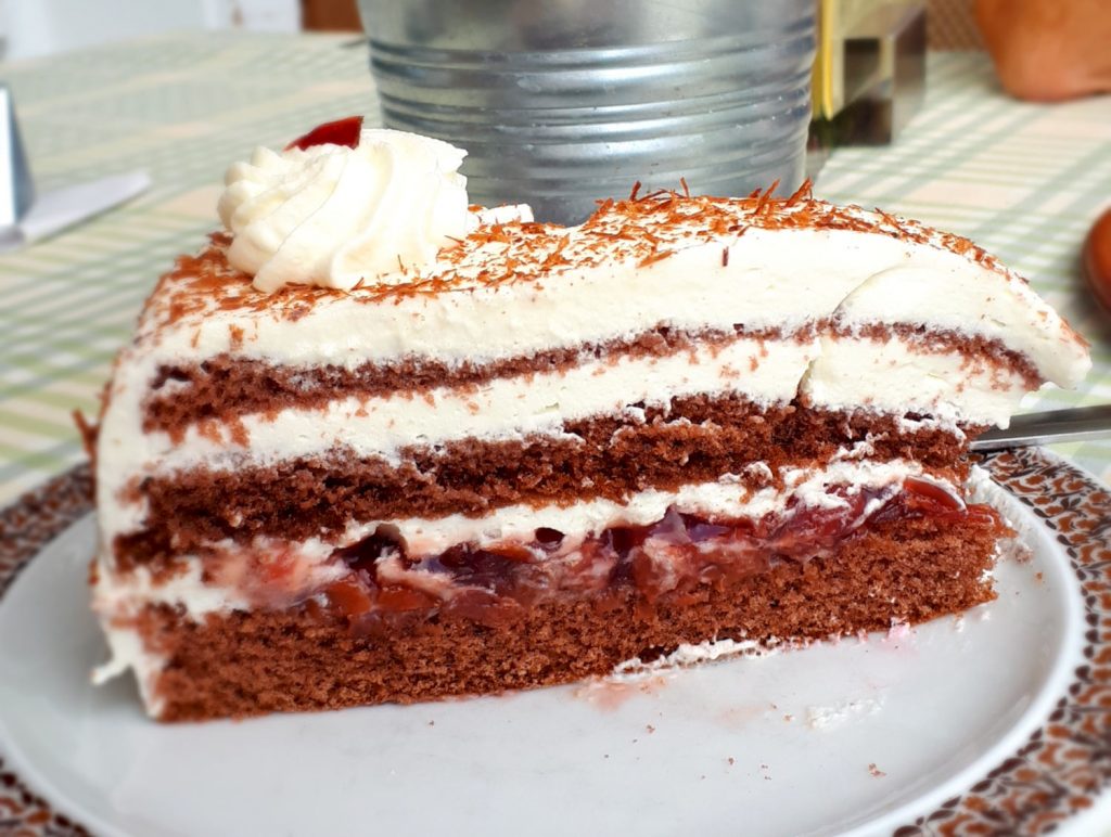 Black Forest gateau in the Black Forest - got to be done!