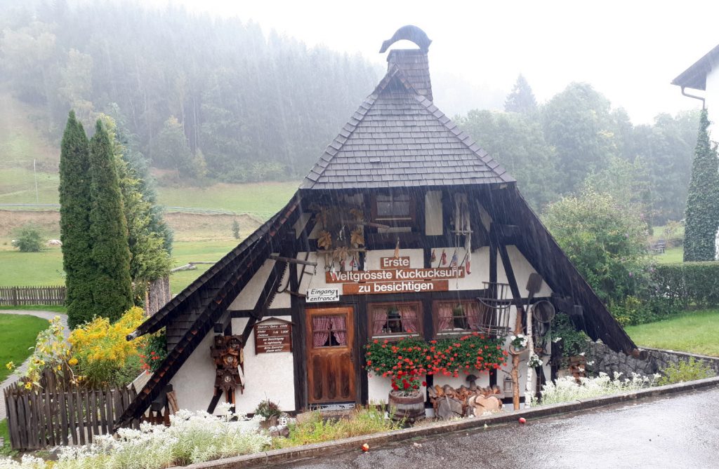 The world's first largest cuckoo clock (now the 2nd) in Schonach 