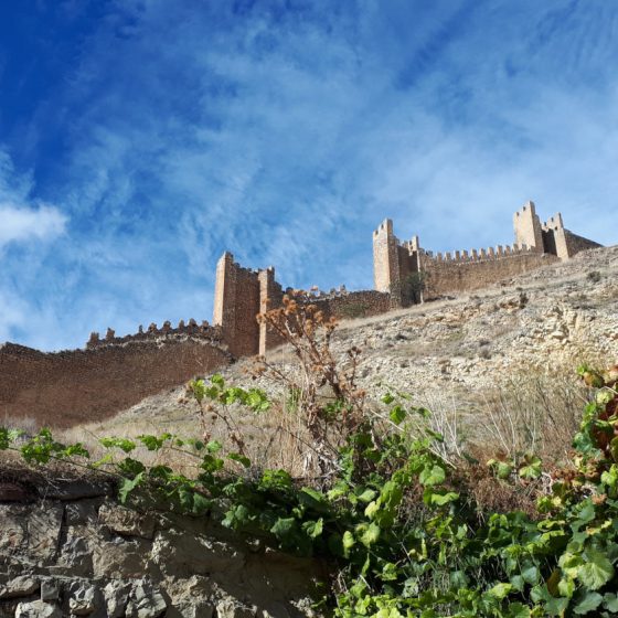 The old walls of Albarracin