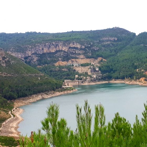 Benageber reservoir and Dam