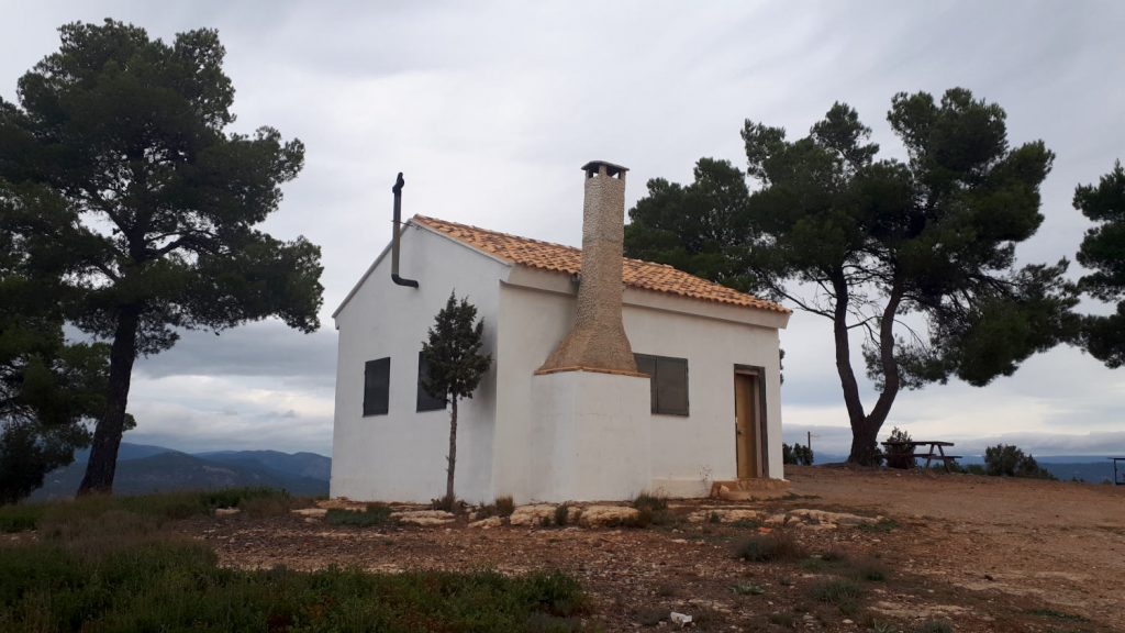 The Pico de Franco scenic but windy picnic area