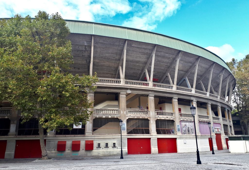 Plaza de Toros de Pamplona built in 1922