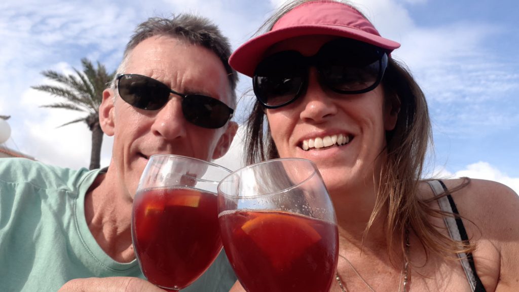 You can't come to Spain without having a Sangria!