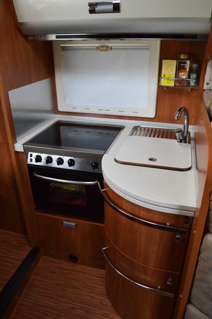 Our new cooking facilities in our new kitchen