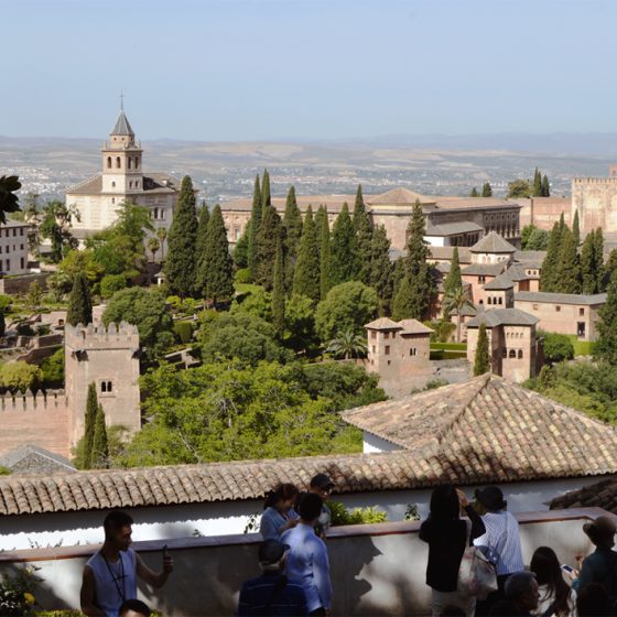 View across the Alhambra