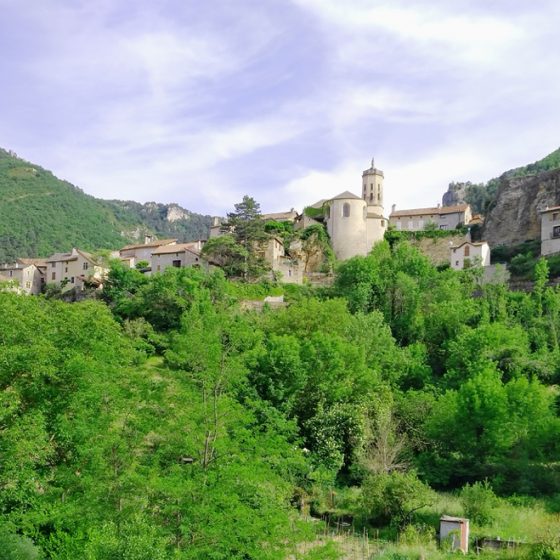 Tarn Gorge beautifull hillside village