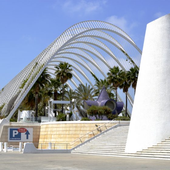 L'Umbracle - Ciutat de les Arts i les Ciències complex (City of Arts and Sciences complex)