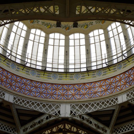 Central Market (Mercado Central) - Dome inside