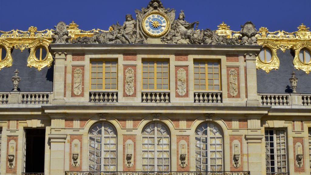 Gleaming gold Palace of Versailles