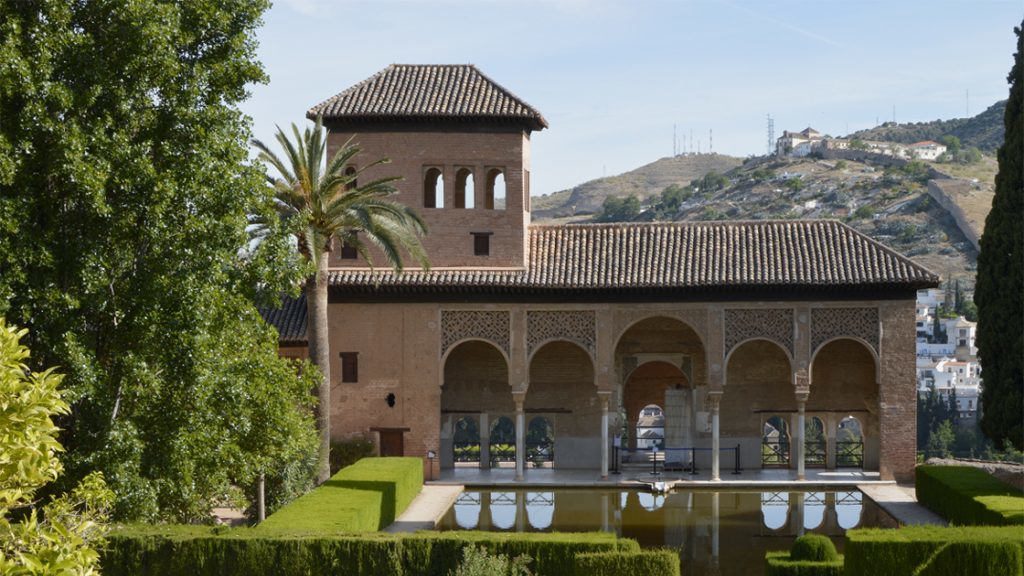 The beautiful Alhambra Palace, Granada, Spain