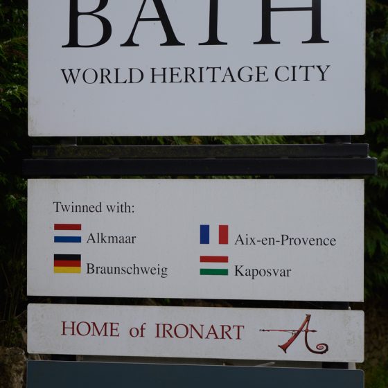 Bath City Sign