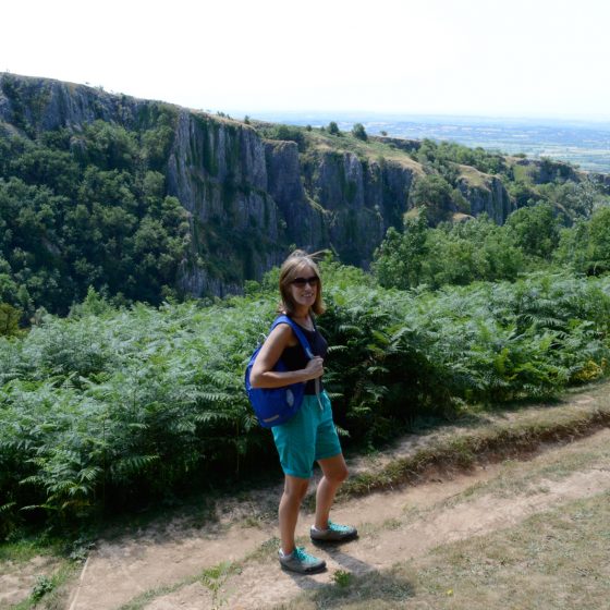 On the Cheddar gorge walk