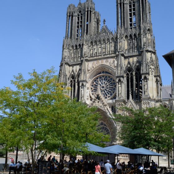 Reims Champagne City Cathedral