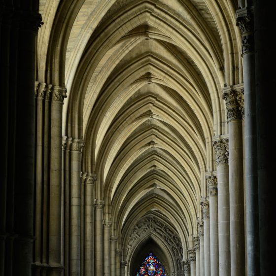 Reims Cathedral Vaulted Ceiling