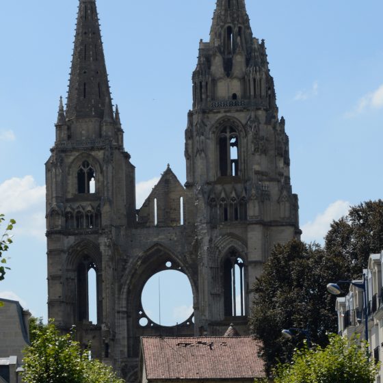 Soisson Abbey ruin