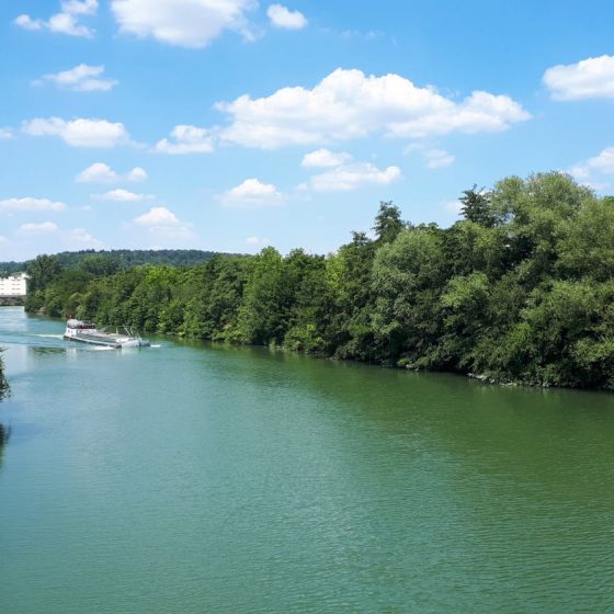 The Aisne River, Soisson France