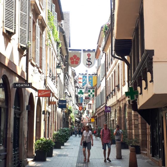 Typical Strasbourg Street