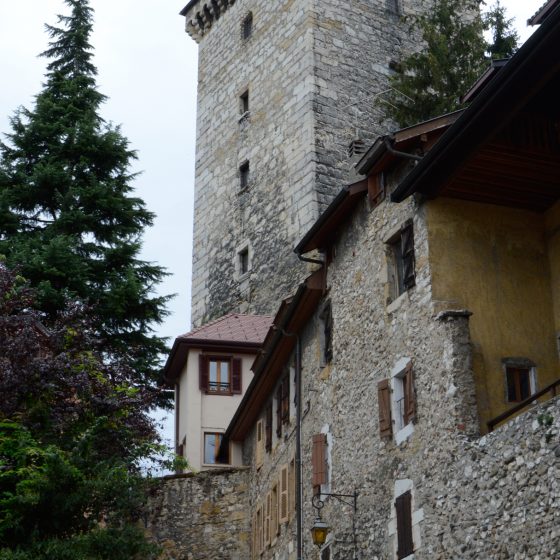 Annecy Chateau perched above the old town