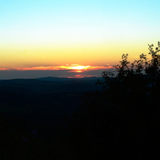 Sunset over the Grand Ballon