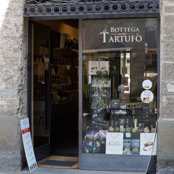 Bergamo truffle shop