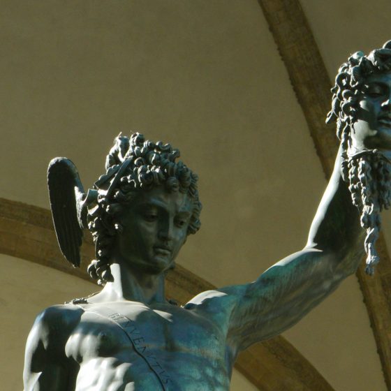 Florence Cellinis Perseus with the head of Medusa