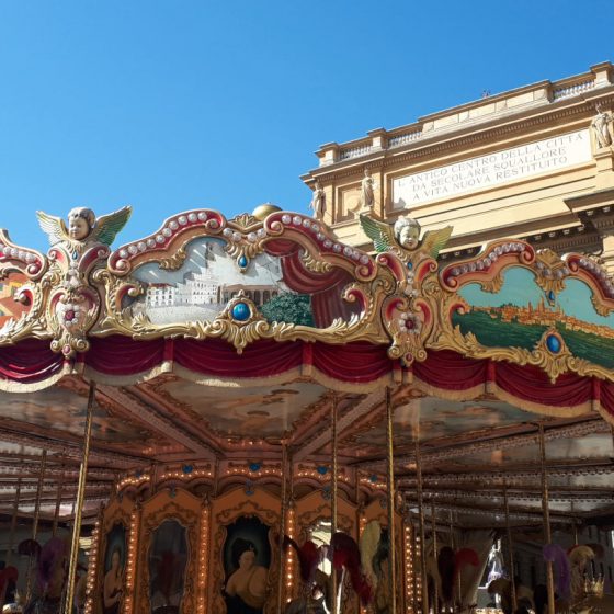 Carousel in Piazza Republica Florence