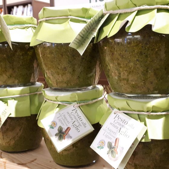 Jars of pesto - Eataly World