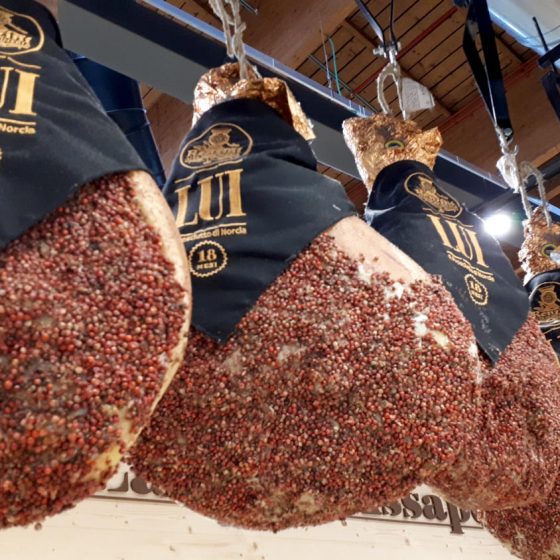 Prosciutto di Norcia hams