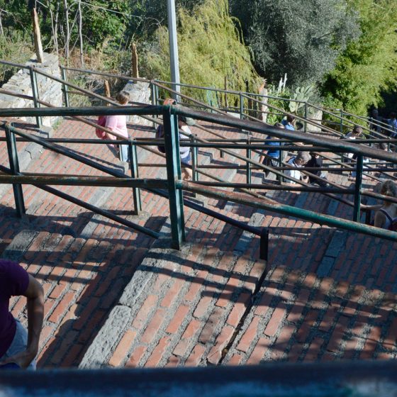 Cinque Terre - Corniglia steps to village