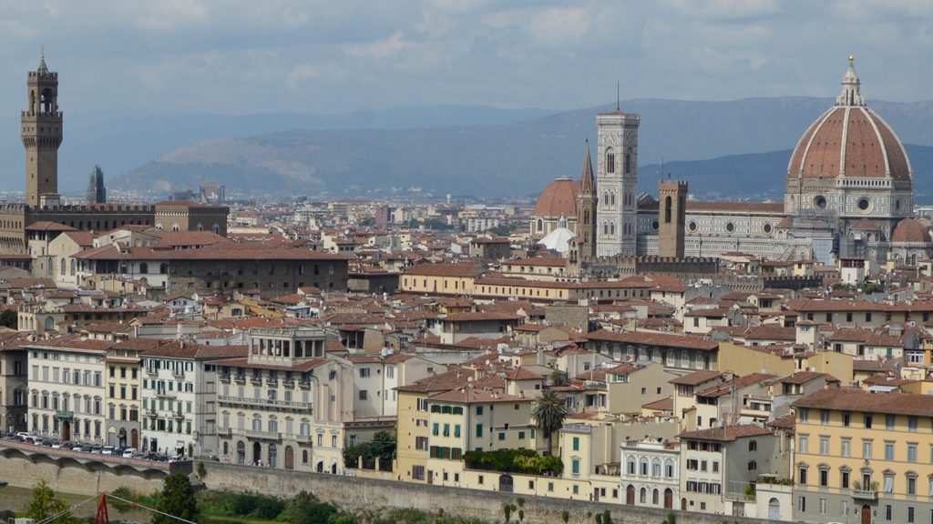 Florence panarama From Piazzola Michelangelo