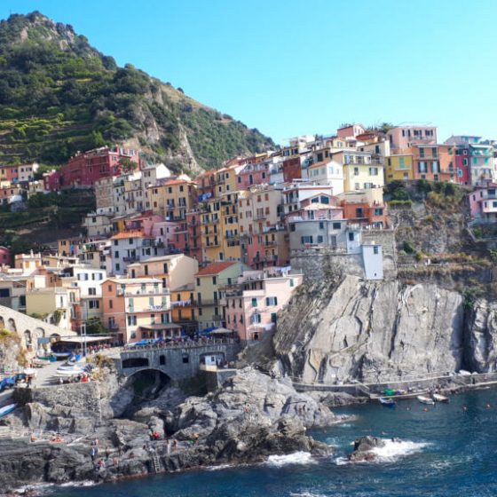 Manarola village in the Cinque Terre, Italy