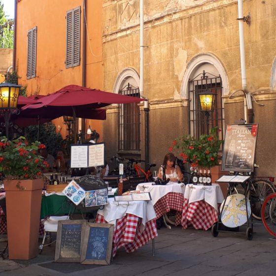 Cafe in Pisa