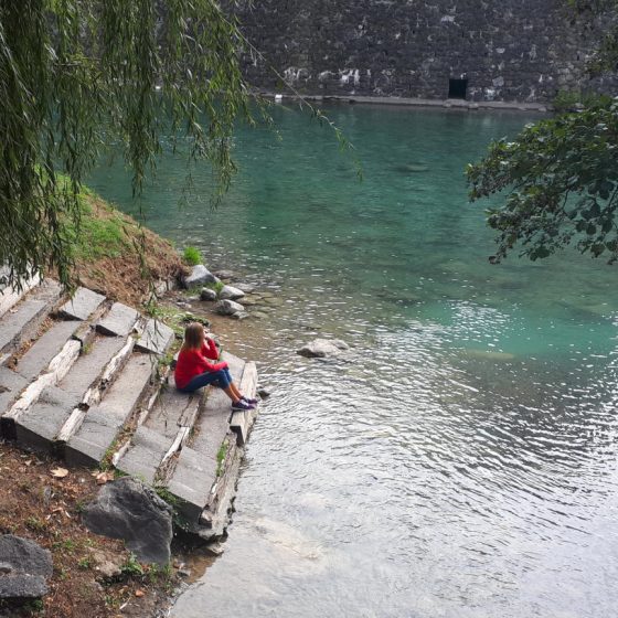 Sitting by the River Roya