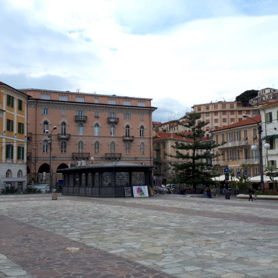 San Remo Piazza Columbo - market and event square