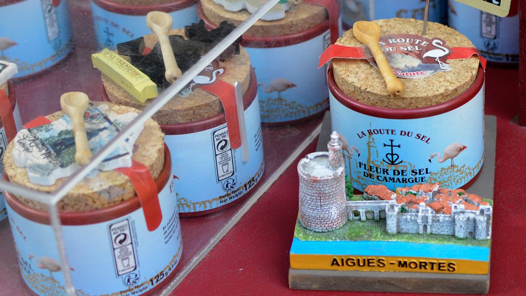 Aigues-Mortes Famous for salt production