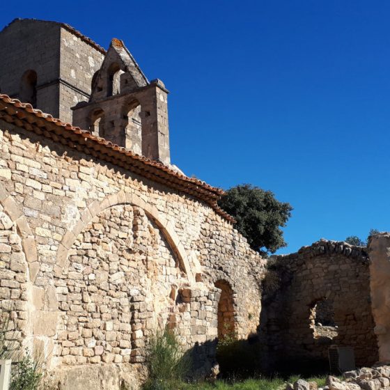 Jouques 11th century chapel ruins