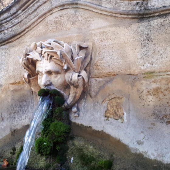 Fontaine de la Poustrelle in Jouques