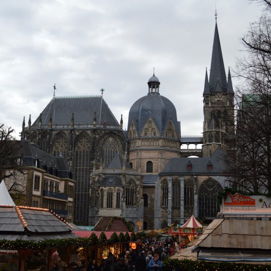 View of Aachen Cathedral