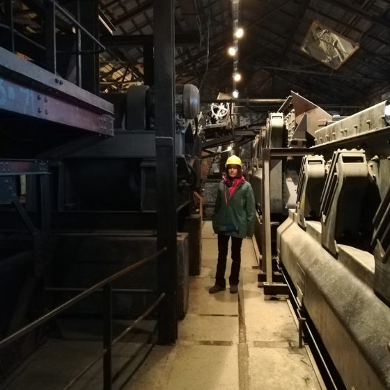 Blegny-Mine - Marcella in the coal grading & sizing area