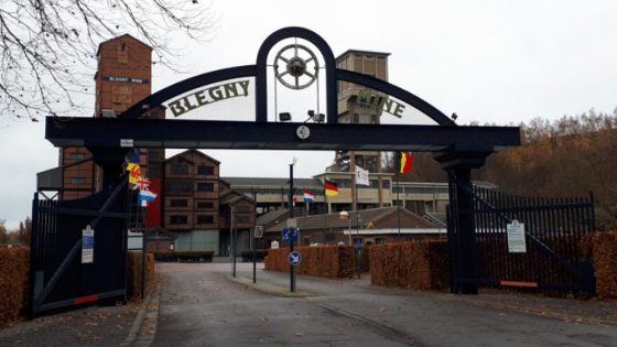 Blegny-Mine entrance gate