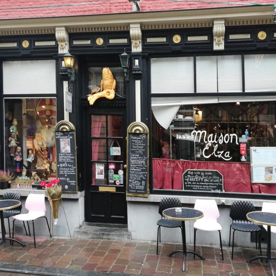 Typical Cafe in Ghent