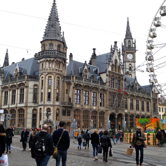 Ghent - Korenmarkt ferris wheel