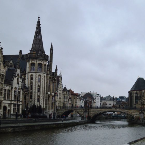 Ghent - bridge at St Michaels