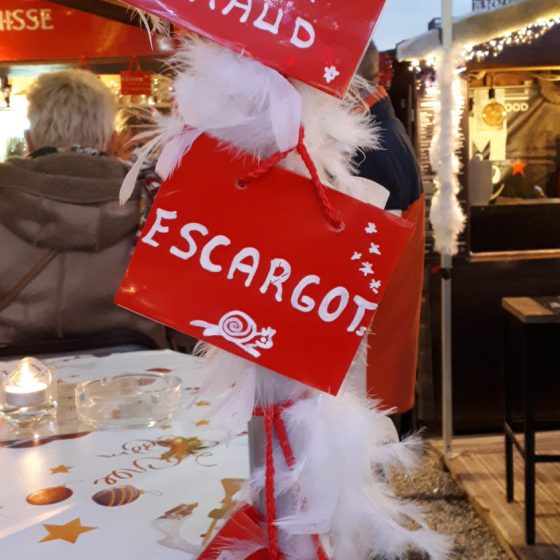 Liege Christmas Market - food stalls